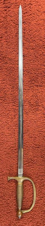 Model 1840 Civil War Era Musicians Sword Dated 1863 And Made By Ames - 1 of 9