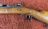 Swiss Model 1851/67 Federal "Milbank Amsler " Breechloader Military Stutzer Rifle Altered From Percussion - 5 of 23