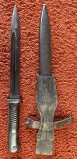 German K98 Mauser Bayonet With Scabbard And Frog - 4 of 12