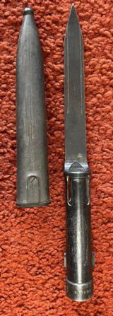 French FN FAL Bayonet With Scabbard - 5 of 7