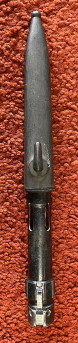 French FN FAL Bayonet With Scabbard - 2 of 7