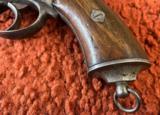 Model 1854 Lefaucheaux 12 MM Revolver Belgian Made - 3 of 14