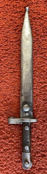 1935 Turkish Mauser Bayonet Arsenal Modified To Fit The M1 Garand - 1 of 11