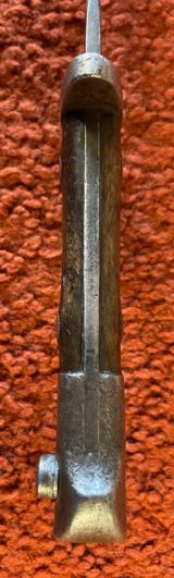1935 Turkish Mauser Bayonet Arsenal Modified To Fit The M1 Garand - 10 of 11