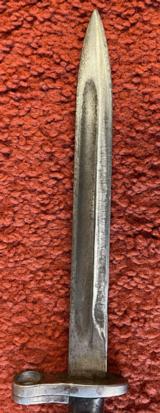 1935 Turkish Mauser Bayonet Arsenal Modified To Fit The M1 Garand - 8 of 11