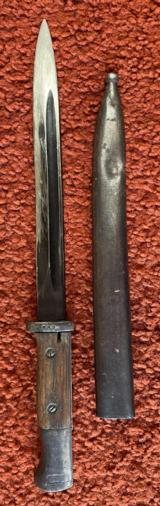 Spanish Mauser Bayonet With Scabbard - 4 of 15