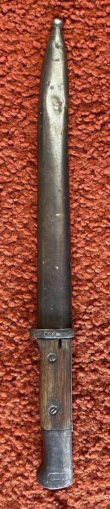 Spanish Mauser Bayonet With Scabbard - 2 of 15