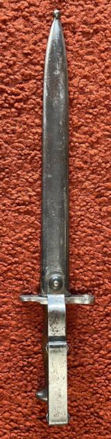 U.S. Springfield Krag Bayonet With Scabbard - 2 of 10