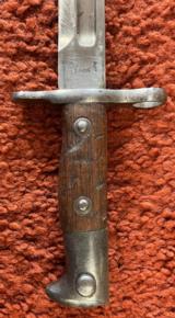 U.S. Springfield Krag Bayonet With Scabbard - 5 of 10