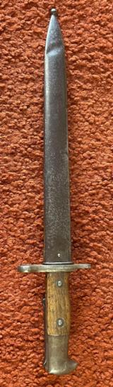 U.S. Krag Bayonet With Scabbard Dated 1900 - 1 of 12