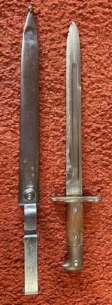 U.S. Krag Bayonet With Scabbard Dated 1900 - 4 of 12