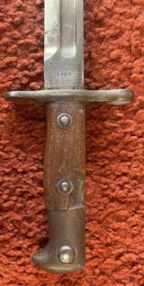 U.S. Krag Bayonet With Scabbard Dated 1900 - 5 of 12