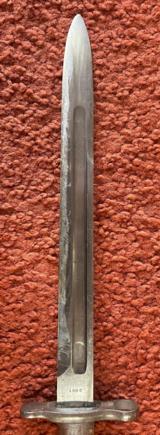 U.S. Krag Bayonet With Scabbard Dated 1900 - 6 of 12
