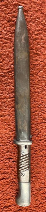 German K 98 Mauser Bayonet With Matching #
Scabbard - 2 of 15