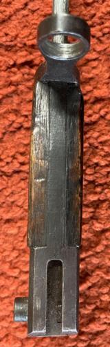 Japanese Arisaka Bayonet with scabbard and Leather Frog - 9 of 11