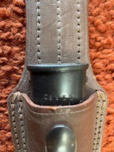 1891 Argentine Mauser Bayonet With Scabbard And Leather Frog - 6 of 14