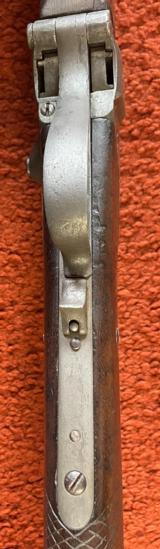 Civil War Era Sharps Carbine Converted Many Years Ago To A Heavy Barrel Percussion Sporting Or Target Rifle - 15 of 18