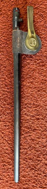 U.S. Trapdoor Springfield Bayonet With Scabbard - 1 of 8