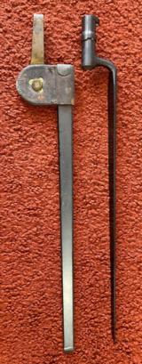 U.S. Trapdoor Springfield Bayonet With Scabbard - 3 of 8