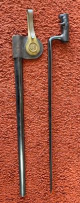U.S. Trapdoor Springfield Bayonet With Scabbard - 4 of 8