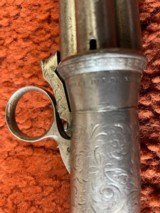 Very Early 12 MM Pepperbox By Casimir Lefaucheux Made at his
early Paris shop in 1848 or !849 - 16 of 16