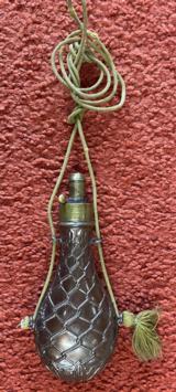 Hawksley Rope Flask With Cord Riling #411 - 1 of 8