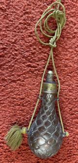 Hawksley Rope Flask With Cord Riling #411 - 2 of 8