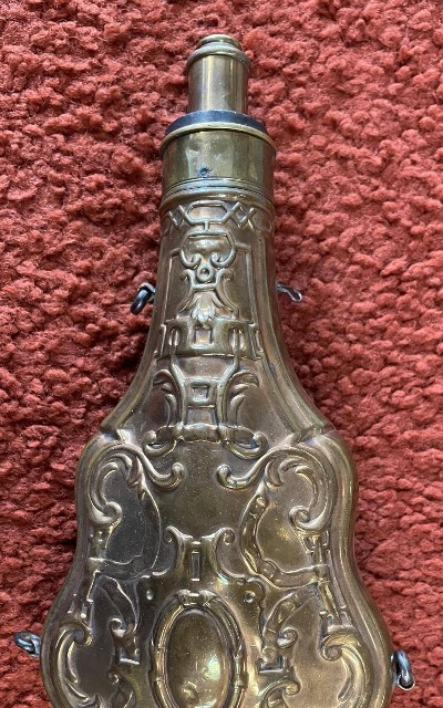 Large Antique
Hawksley Powder Flask