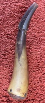 Antique Powder Horn Dated 1864 - 5 of 7