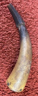 Antique Powder Horn Dated 1864 - 1 of 7