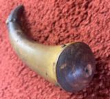 Antique Powder Horn Dated 1864 - 3 of 7