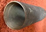 WW1 EMPTY INERT 3" Mortar Shrapnel Shell Casing And Timed Fuse Assy. - 5 of 6