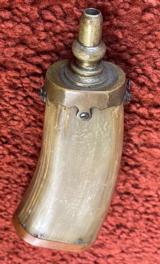 Antique Horn Powder Flask - 3 of 6