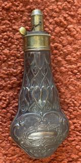 Antique Hawksley Powder Flask