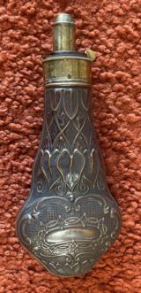 Antique Hawksley Powder Flask - 2 of 8