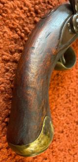 Brander and Potts War of 1812or Napoleonic War Private Purchase Flint Pistol - 9 of 10