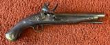 Brander and Potts War of 1812or Napoleonic War Private Purchase Flint Pistol - 1 of 10