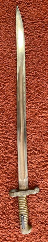 Saber Bayonet For The P.S. Justice Civil War Era Rifle