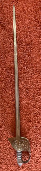 Antique British Army Officers Ceremonial Sword