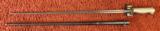 French Lebel Bayonet With Scabbard - 2 of 7