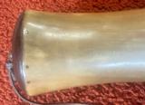 Huge Decorated Antique Powder Horn - 6 of 9