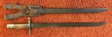 Type 30 Japanese Bayonet With Scabbard And Leather Frog - 3 of 11