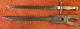 Type 30 Japanese Bayonet With Scabbard And Leather Frog - 4 of 11