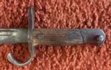 Type 30 Japanese Bayonet And Scabbard - 6 of 9