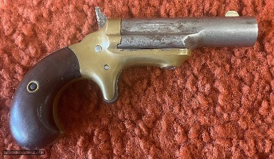 Early Colt 3rd Model Deringer With Raised Bolster and serial # 432