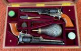 Colt Cased Pair Of 1851 Navy Revolvers- Grant & Lee Commemorative Set - 1 of 9