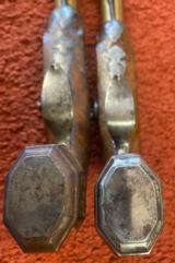 Pair Of European Brass Barrel Blunderbuss Coach Pistols - 5 of 6