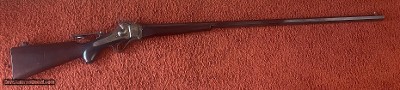 Sharps Long Range # 2 Rifle In 44/77 Caliber.