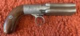 4 Barrel Mariette Brevete Pepperbox Revolver - 1 of 7