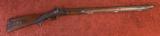 Antique European Style Large Bore Percussion Rifle